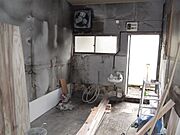 現況　スケルトンです。