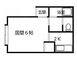 ＪＰコート平岸２  ｜ 北海道札幌市豊平区平岸三条９丁目（賃貸アパート1R・2階・18.38㎡） その2