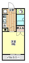 グランティス小松  ｜ 長野県松本市大字大村（賃貸アパート1K・1階・28.00㎡） その2