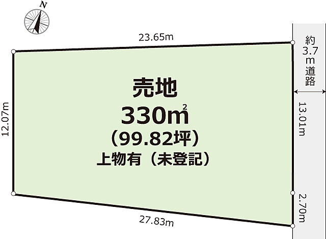 ホームズ 売土地 新座市馬場4丁目 新座市 西武池袋線 ひばりヶ丘駅 バス12分 新座高校下車 徒歩3分の土地 物件番号