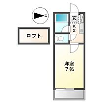 マリオ一身田　B棟 206 ｜ 三重県津市一身田平野（賃貸アパート1K・2階・19.50㎡） その2