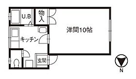 マーセルモンブランA棟 103 ｜ 石川県野々市市押野３丁目102（賃貸アパート1K・1階・29.94㎡） その2