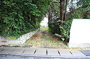 西側市道に接する通路