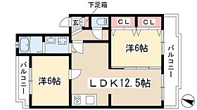 ブラウンハイツ  ｜ 愛知県名古屋市天白区池見1丁目147（賃貸マンション2LDK・1階・60.00㎡） その2