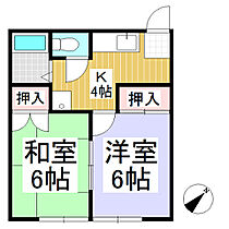 コーポＹ  ｜ 長野県上田市小牧（賃貸アパート2K・1階・34.78㎡） その2