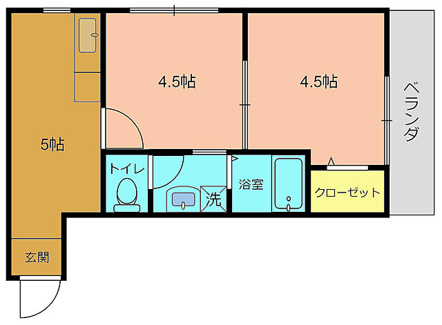 ホームズ 熊本県熊本市中央区新町2丁目10 1 2dk 賃料5 8万円 5階 35 賃貸マンション住宅情報