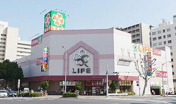 画像18:ライフ神戸駅前店まで277m