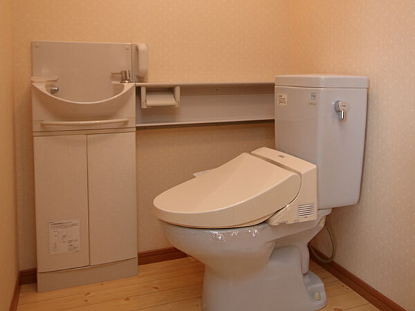 画像9:☆トイレ☆　トイレはウォシュレットタイプです　パウダールーム形式になっております