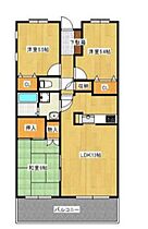 広島県府中市高木町（賃貸マンション3LDK・2階・68.04㎡） その2