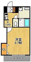 協和大手町BLD  ｜ 福岡県北九州市小倉北区大手町（賃貸マンション1K・9階・24.18㎡） その2