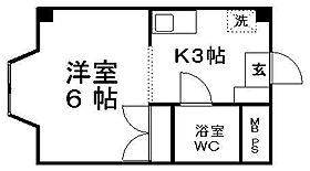 ハイツヤマヒデ 308 ｜ 東京都江戸川区西葛西１丁目12-20（賃貸マンション1R・3階・19.44㎡） その2