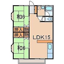 コーポＦＫ　Ｂ棟 B201 ｜ 福島県福島市鎌田字一本松（賃貸アパート2LDK・2階・62.11㎡） その2