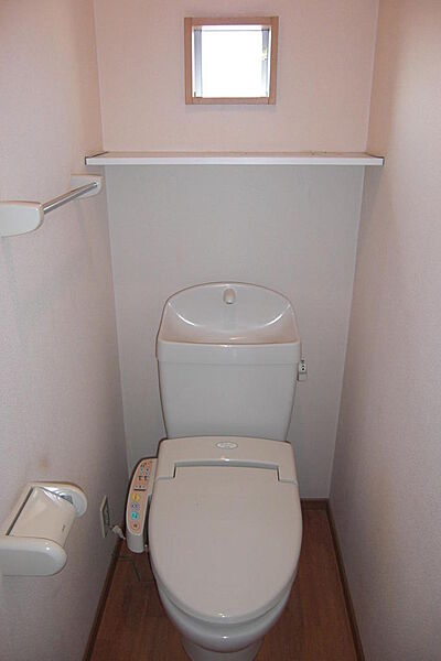 画像6:ウォシュレットトイレ付き。