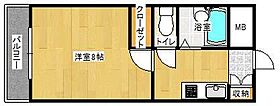 ウィルステージ古船場 603 ｜ 福岡県北九州市小倉北区古船場町8-17（賃貸マンション1K・6階・23.25㎡） その2