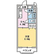 サンセールアラク 106 ｜ 静岡県裾野市佐野（賃貸マンション1DK・1階・30.35㎡） その2