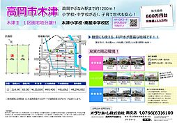 ホームズ 高岡市木津ii 2 高岡市 あいの風とやま鉄道 高岡やぶなみ駅 徒歩19分の土地 物件番号