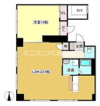 スカイハイツ 203 ｜ 愛知県蒲郡市元町（賃貸マンション1LDK・2階・75.44㎡） その2