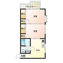 アリシア 303 ｜ 栃木県栃木市箱森町20-61（賃貸アパート2DK・3階・42.64㎡） その2