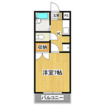 セントラルアクセス 203 ｜ 茨城県土浦市中央2丁目（賃貸アパート1K・2階・23.04㎡） その2