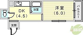 第一稲田ビル  ｜ 兵庫県神戸市兵庫区荒田町3丁目10-2（賃貸マンション1DK・4階・24.00㎡） その2