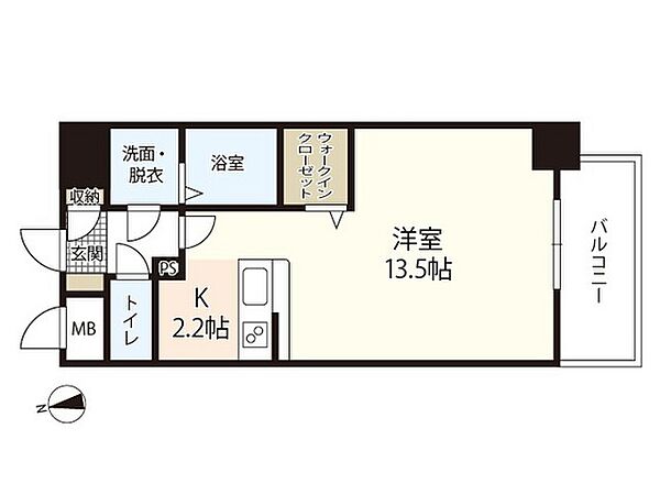 DAIYA komachi-BLD ｜広島県広島市中区小町(賃貸マンション1R・6階・39.60㎡)の写真 その2
