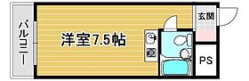 シティハイツVIP 302 ｜ 福岡県北九州市小倉北区京町4丁目4-22（賃貸マンション1R・3階・17.00㎡） その2