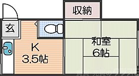 ハイツ葵  ｜ 大阪府大阪市西成区千本南2丁目（賃貸マンション1K・3階・17.00㎡） その2