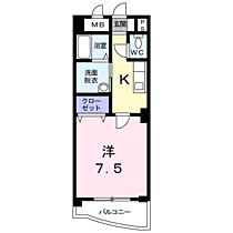 山口県山陽小野田市日の出１丁目8-33（賃貸マンション1K・3階・26.91㎡） その2