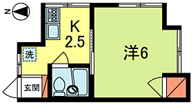 スエヒロハイム 205 ｜ 東京都武蔵野市吉祥寺南町５丁目15-11（賃貸アパート1K・2階・16.43㎡） その2