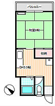 梶原アパート 203 ｜ 山口県下関市豊浦町大字黒井（賃貸アパート1DK・2階・29.81㎡） その2