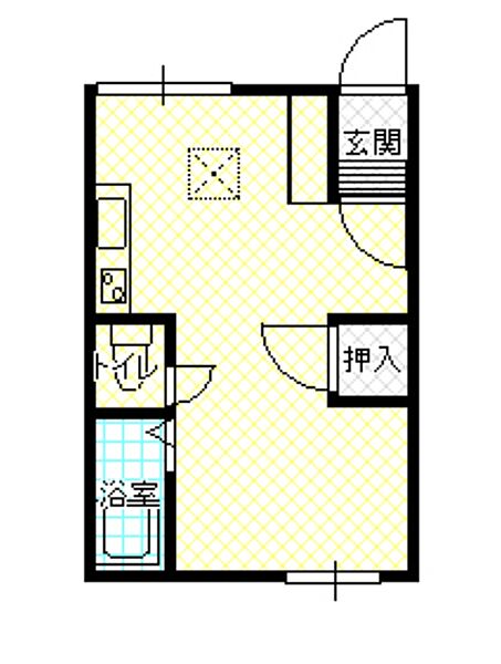 深川総合ハイツA 207｜北海道深川市四条(賃貸アパート1R・2階・19.44㎡)の写真 その2