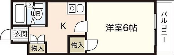 広島県広島市佐伯区五日市中央1丁目(賃貸マンション1K・3階・20.21㎡)の写真 その2