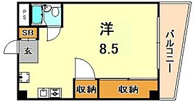 ハイツオークラしのはら 203 ｜ 兵庫県神戸市灘区篠原本町２丁目（賃貸マンション1K・2階・18.00㎡） その2