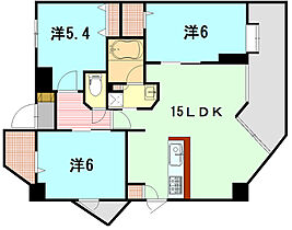 Grand Ocean III  ｜ 広島県広島市南区段原日出１丁目（賃貸マンション3LDK・6階・67.97㎡） その2