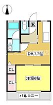 マルワアパート 302 ｜ 愛知県蒲郡市三谷北通2丁目（賃貸マンション1DK・3階・33.05㎡） その2