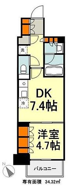 パークアクシス豊洲キャナル 17階 | 東京都江東区豊洲 賃貸マンション 間取