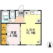 徳島県徳島市中吉野町３丁目（賃貸マンション1LDK・3階・34.70㎡） その2