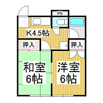 ホワイトレジデンス  ｜ 長野県埴科郡坂城町大字南条（賃貸アパート2K・2階・29.00㎡） その2