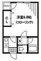 レジデンスフジタ3階6.7万円