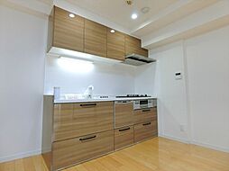 [キッチン] 新規設置された収納豊富なキッチンには食洗機等、便利な設備が標準設置されています。