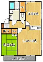 福岡県北九州市八幡西区日吉台1丁目（賃貸アパート2LDK・2階・55.00㎡） その2