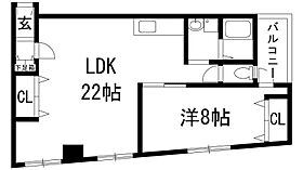 セントラルハイツ  ｜ 兵庫県川西市中央町（賃貸マンション1LDK・3階・53.90㎡） その2