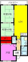 エスポワール２１  ｜ 大阪府大東市灰塚５丁目（賃貸マンション3LDK・4階・60.18㎡） その2