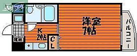 アルファ京町  ｜ 岡山県岡山市北区京町（賃貸マンション1K・7階・23.11㎡） その2