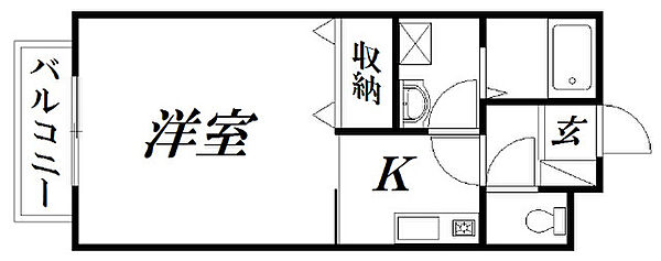 静岡県浜松市中央区佐藤1丁目(賃貸アパート1K・1階・30.00㎡)の写真 その2