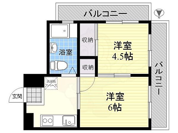 今井マンション 2階 | 東京都葛飾区立石 賃貸マンション 間取