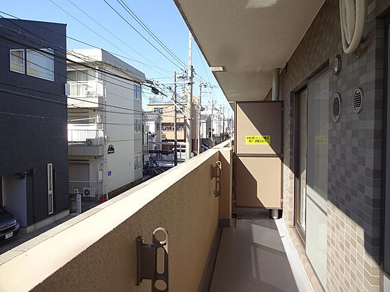 南向きのバルコ...
