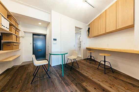 躯体現しの天井...