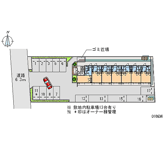 ジュネス 305号室｜大阪府東大阪市若江南町4丁目(賃貸アパート1K・3階・23.18㎡)の写真 その2