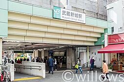[周辺] 武蔵新城駅(JR 南武線) 徒歩8分。 610m